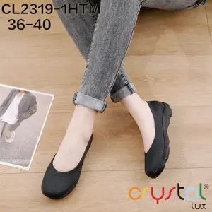 Sepatu Kerja Wanita | Sepatu Flatshoes Wanita Kerja | CL2319-1HTM