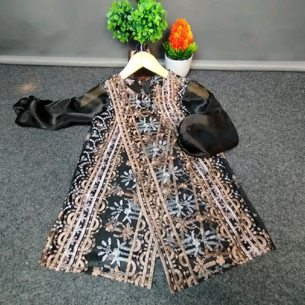 zize outer Anak Cantik Outer Silang Full Payet - Fashion anak waita carigan