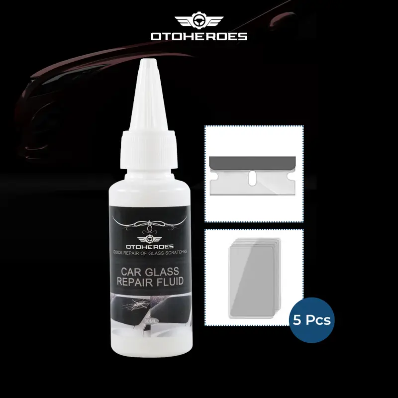 COD OTOHEROES Resin Reparasi Kaca Mobil Car Glass Repair Fluid 30ml - XJ01C Terbaru Kendaraan 5