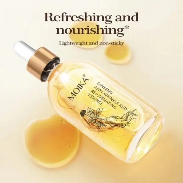 Serum Ginseng ginseng serum anti aging serum 100ml moisturizer anti kerut ginseng Anti wrinkle Serum ginseng gold peptide Hydrating 0