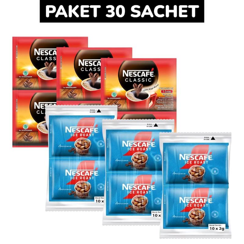 Nescafe Ice Roast Americano / Classic Robusta Kopi Instan 2g - Shop ...