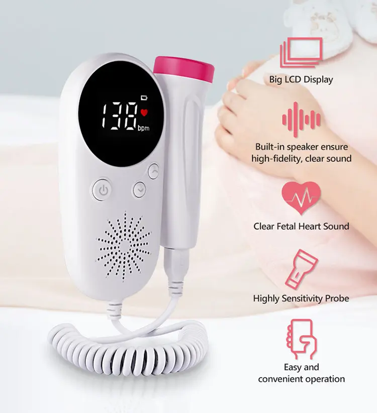 Doppler fetal heart rate monitor adalah alat penerima denyut jantung bayi yang digunakan oleh ibu hamil untuk memantau denyut jantung bayi