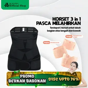 LESED Korset 3 in 1 Pembentuk Tubuh dan  KT-03 Stagen Wanita