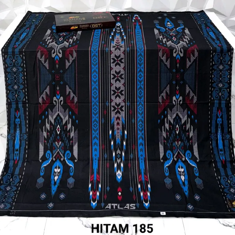 SARUNG ATLAS IDAMAN KEMBANG 555 MOTIF BHS SGE SGS SWL SJE Nyaman Gold Katun 7