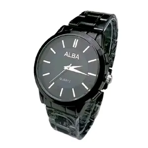 PROMO! JAM TANGAN ALBA COUPLE FULL STAINLESS TERLARIS // JAM TANGAN PRIA WANITA - BISA COD WATCHES