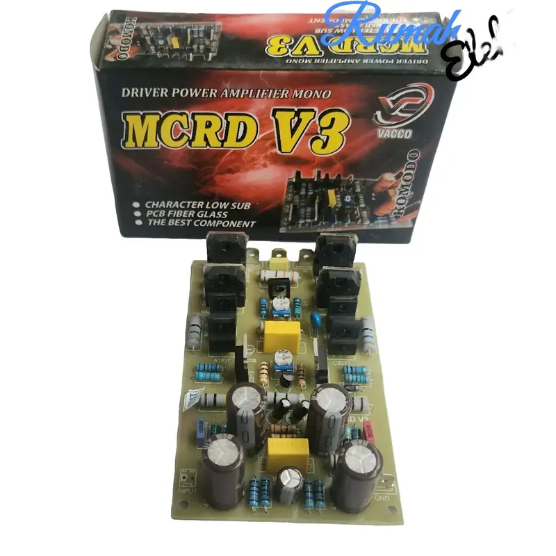 KIT DRIVER POWER AMPLIFIER MCRD V3 LOW SUB 18 INCH KOMODO 0