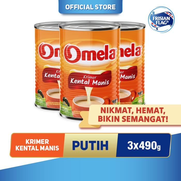 Gambar Frisian Flag Omela Krimer Kental Manis Kaleng 490g [3 Pcs] dari Frisian Flag Official Store Kab. Tangerang Tokopedia