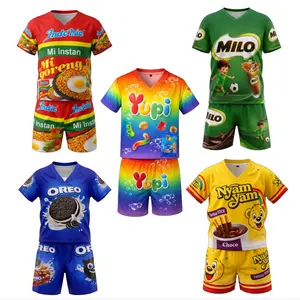 COD-Setelan Baju Limited Edition Anak Cewek Dan Anak Cowok Lengan Pendek/Setelan Anak Fashion Kekinian Untuk Usia 3-12 Tahun/Setelan Anak Terbaru