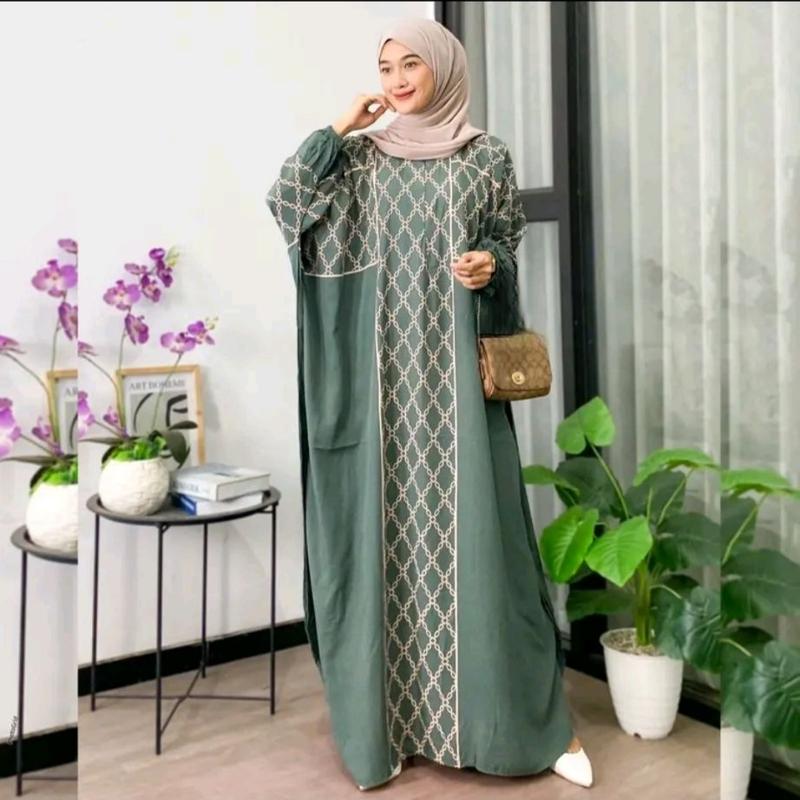 Product Introduction of Kaftan jumbo arafah ld 180cm rayon premium lengan panjang 16