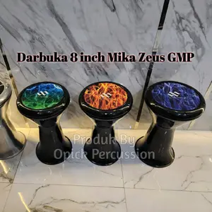 Darbuka glowsi ukuran 8 inci pakai mika GMP berat produk 2,6 kilo, free kunci L
