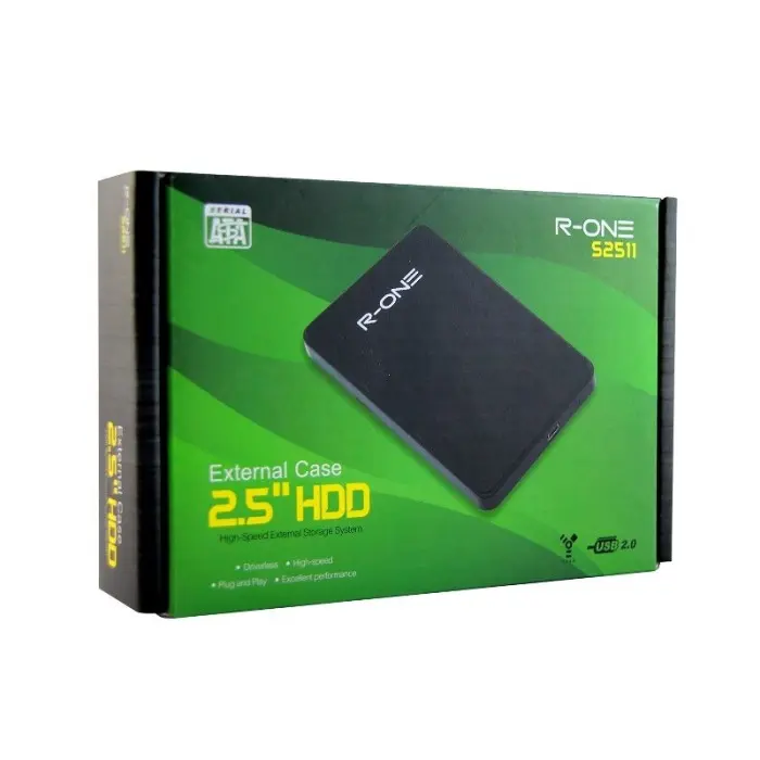 R-ONE Enclosure Casing HarDisk External/HDD Case 2.5" SATA USB 2.0