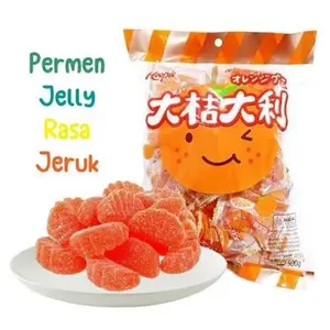 Naraya Hoppie Jelly Jeruk 500gr Halal Organik Paket Spesial 15 Pcs Rasa Berbeda Cocok untuk Pecinta Coklat