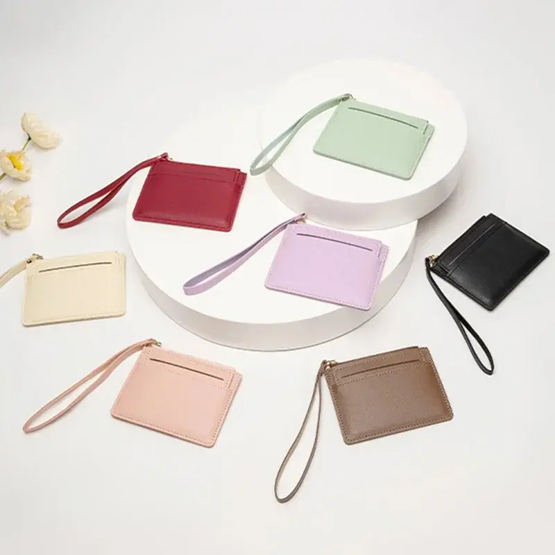 Minimalist Wallet Small Black Purse Women Purses Card Holder Foldable Portable Lady Coin Purses Women's Wallet