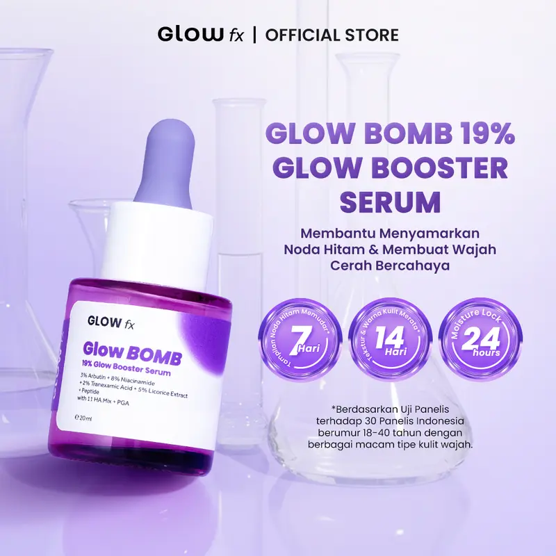 LIVE Glass Skin Bundle - GLOW FX BEAUTY - 17 Total Acids CeraCapsule Peeling Solution - Serum Exfoliasi Wajah Mengandung Glycolic Acid Untuk Mencerahkan dan Menghaluskan Wajah - Shop Tokopedia