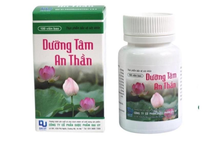Ngủ ngon DƯỠNG TÂM AN THẦN ĐẠI UY Giúp ăn ngủ ngon nguồn gốc dượċ liệu thiên nhiên - Hộp 100 viên 1