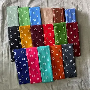 Batik Cap Motif Jumputan - Kain Katun Premium Elegan
