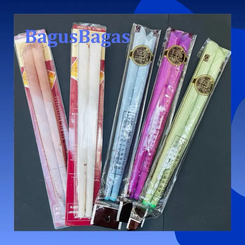 BagusBagas SPA Sepasang Ear Candle Earcandle Lilin Telinga Bagus Bagas Model KERUCUT dengan Ear Plug Pembersih Telinga Kuning Kotoran Kuping