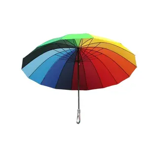 Payung Golf Pelangi Jumbo 16 Jari - Rainbow Jumbo Awet Kuat Kokoh Murah Besar