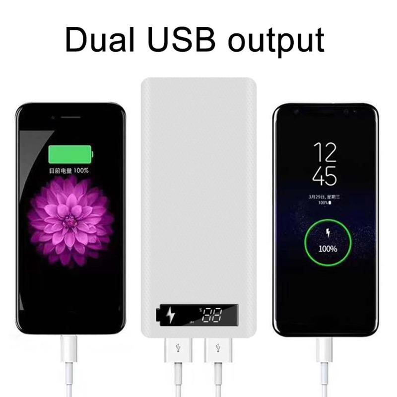 Product Introduction of Vỏ pin 18650, Cầm Tay, Micro USB và Type-C, LCD, Tự làm, Hộp đựng pin dự phòng di động Chống Nước Phụ Kiện 12
