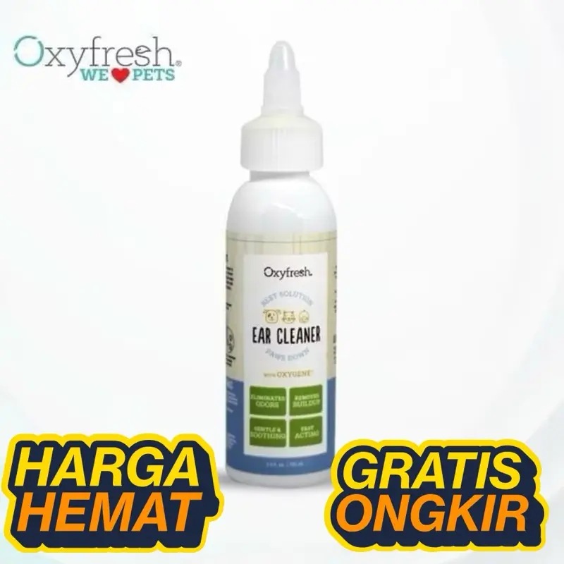 ￼Oxyfresh Pembersih Kuping Kucing / Anjing / Pet Ear Cleaner  100ml 0