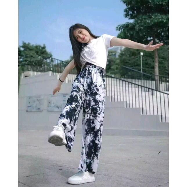 Celana Kulot Tie Dye Bali Celana Kulot Wanita 7