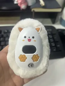 3 Heating Levels Electric Cute Hand Warmer USB Rechargeable Hand Warmer Mobile Power Bank Winter Quick Heating Handwarmers