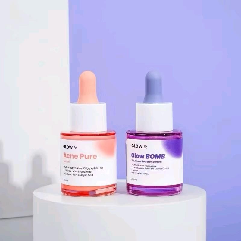 GLOW FX Glow Bomb Serum | Acne Pure Serum - Serum Glowing & Bekas ...