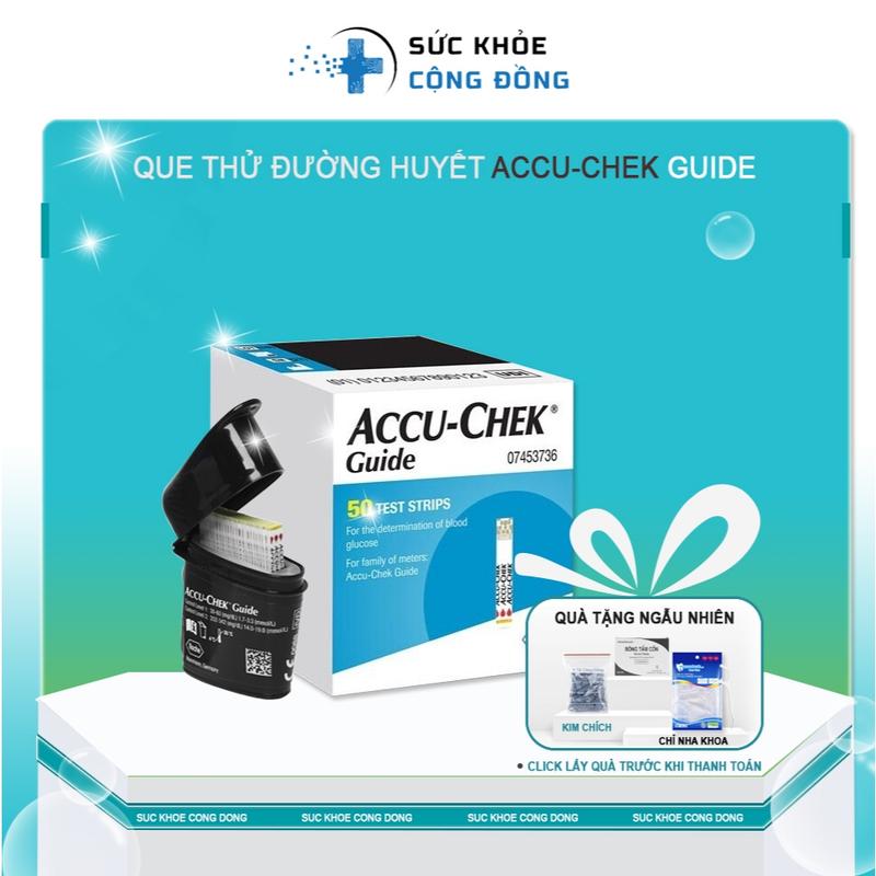 Que thử đường huyết ACCUCHECK GUIDE