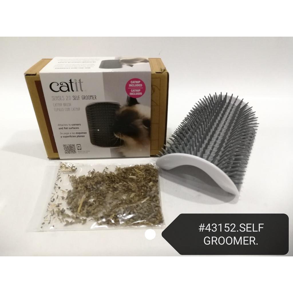 43152 Catit Senses 2.0 Self Groomer Cat Corner Brush Sikat Kucing