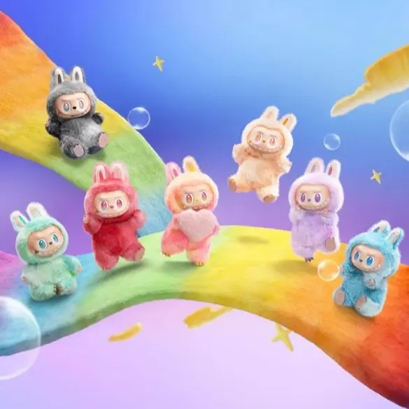 LABUBU Macaron 3.0 New Product Front High Energy Series Vinyl Plush Blind Box
