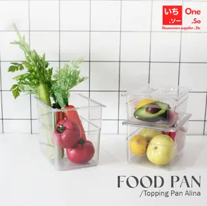 FOOD PAN / TEMPAT PRASMANAN ALINA / TEMPAT SAYUR DAN BUAH / TEMPAT MAKANAN - oneso Plastik Set
