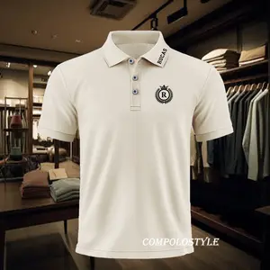 Kaos Polo Unisex Bahan Katun Premium Desain Elegan Logo Rucas Bulat Kerah Hitam Hitam Kualitas Premium Unisex COD Tersedia Promo Eksklusif Shirt Atasan Pria Polos Elite