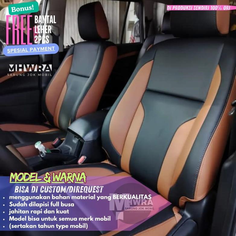 Product Introduction of Sarung jok mobil calya sigra full 3 baris bahan kulit sintetis Astra grade A (harga standar) toyota daihatsu CALYA SIGRA Car COD bayar ditempat 55