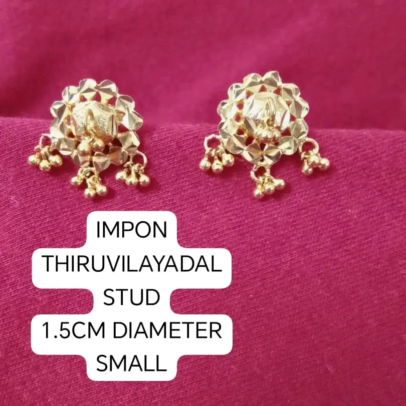 THIRUVILAYADAL IMPON EARRINGS NEW ARRIVAL