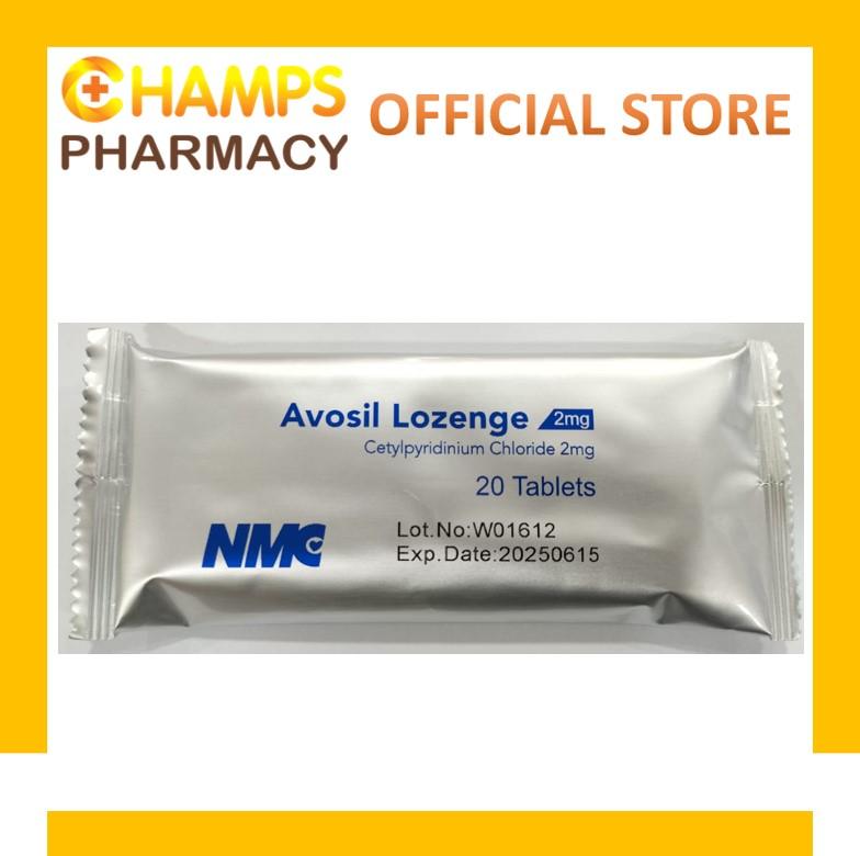 AVOSIL LOZENGE 2MG (10'S / 20'S) [EXP: 09/25] - TikTok Shop Malaysia