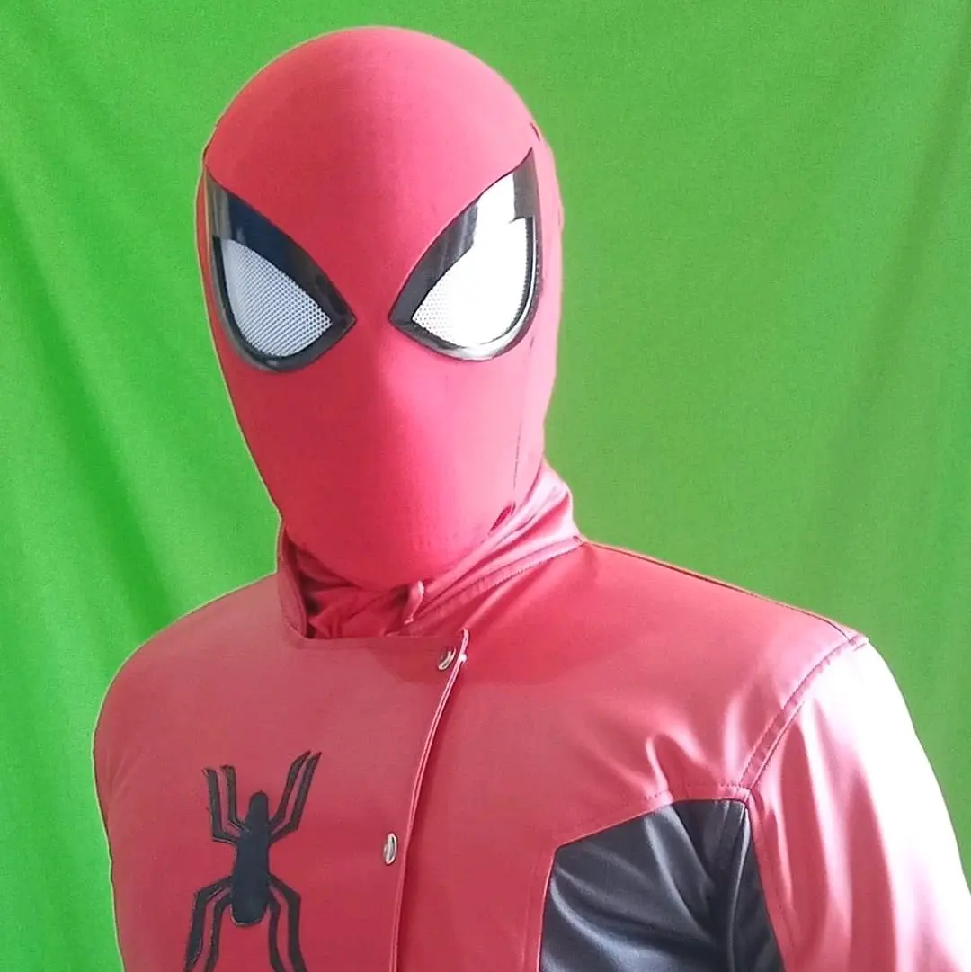 Kostum Spiderman dengan Jaket dan Topeng - Fashion, Costume