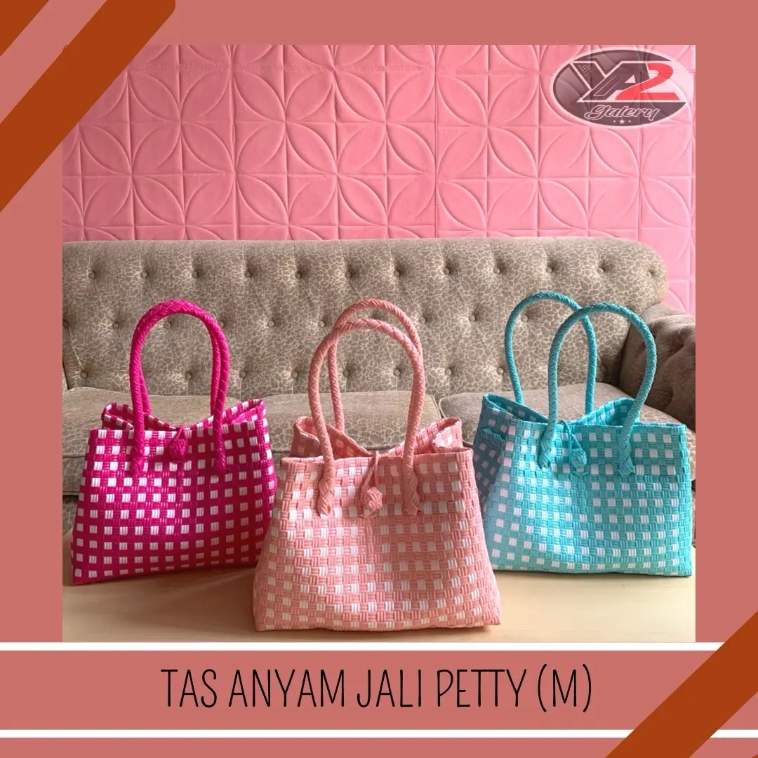 PAKET HEMAT 100 RB GET 3 PETTY M MUAT 3-4 KG  TAS ANYAM BAHAN PREMIUM