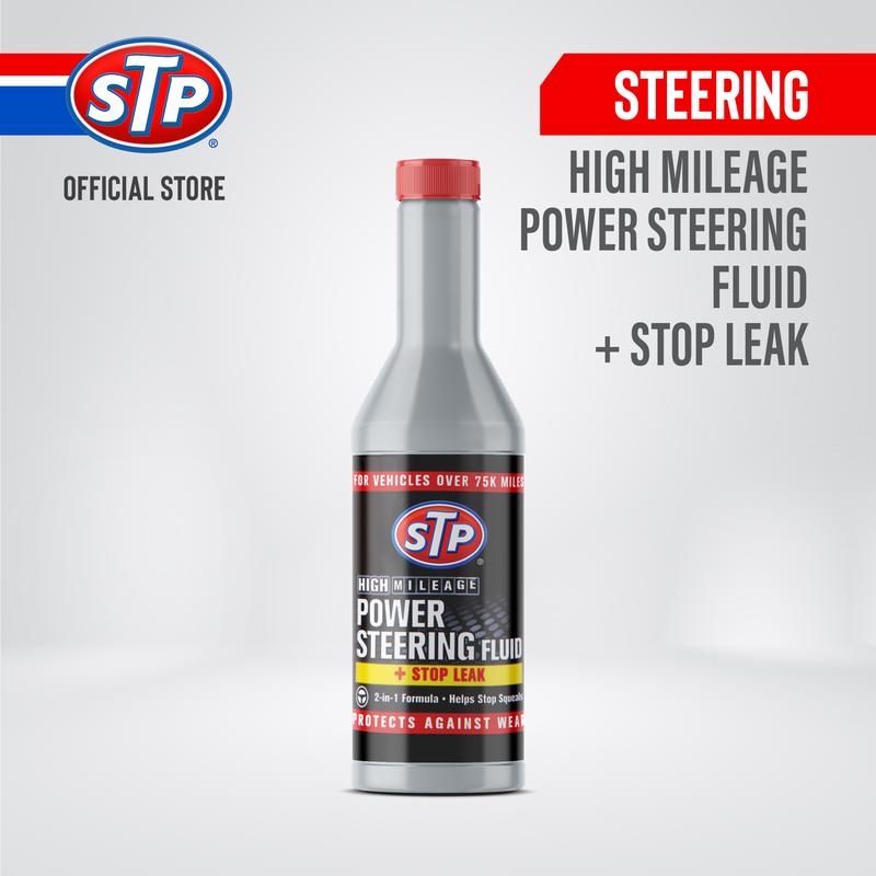 STP Power Steering Fluid + Stop Leak Minyak Pelumas Stir Cegah Rembes 0