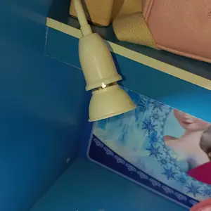 Fitting Lampu Fleksibel E27 Colok Stop Kontak Saklar ON OFF Praktis Portable Plastik Bohlam Leher Lentur 220V