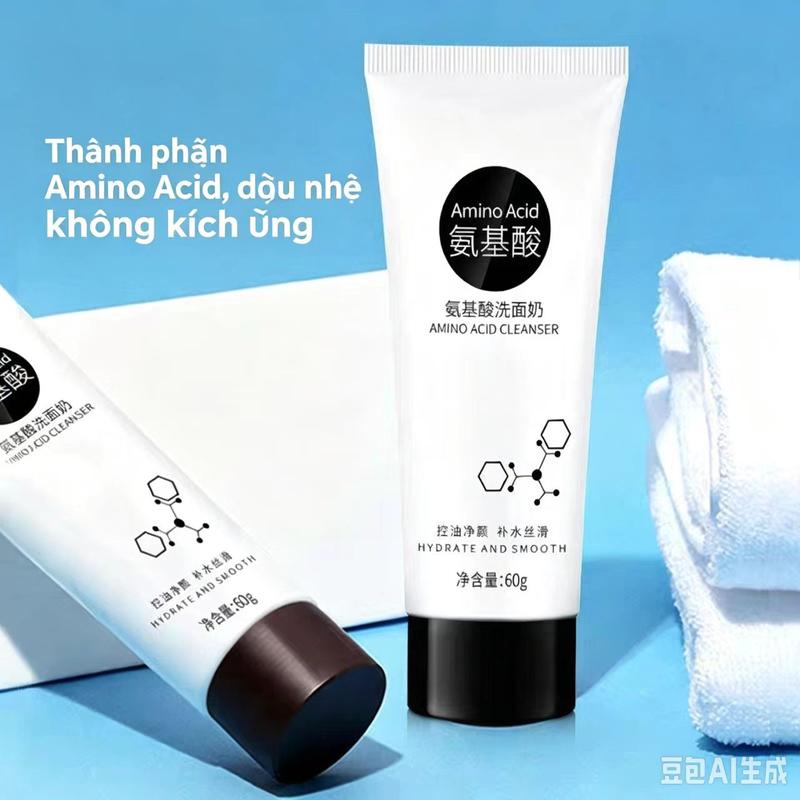 Sữa Rữa Mặt Cấp Ẩm Lấy Sạch Bụi Bẩn Giúp Da Trắng Trẻ Hóa, Kiểm Soát Dầu Senana Amino Acid Cleanser
