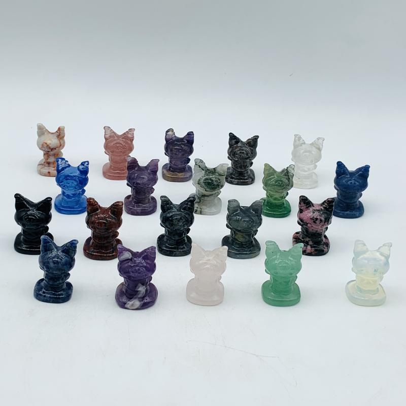 Different Materials Of Crystal Cartoon Characters Cinnadog, Melody, Kuromi and Pompom 2