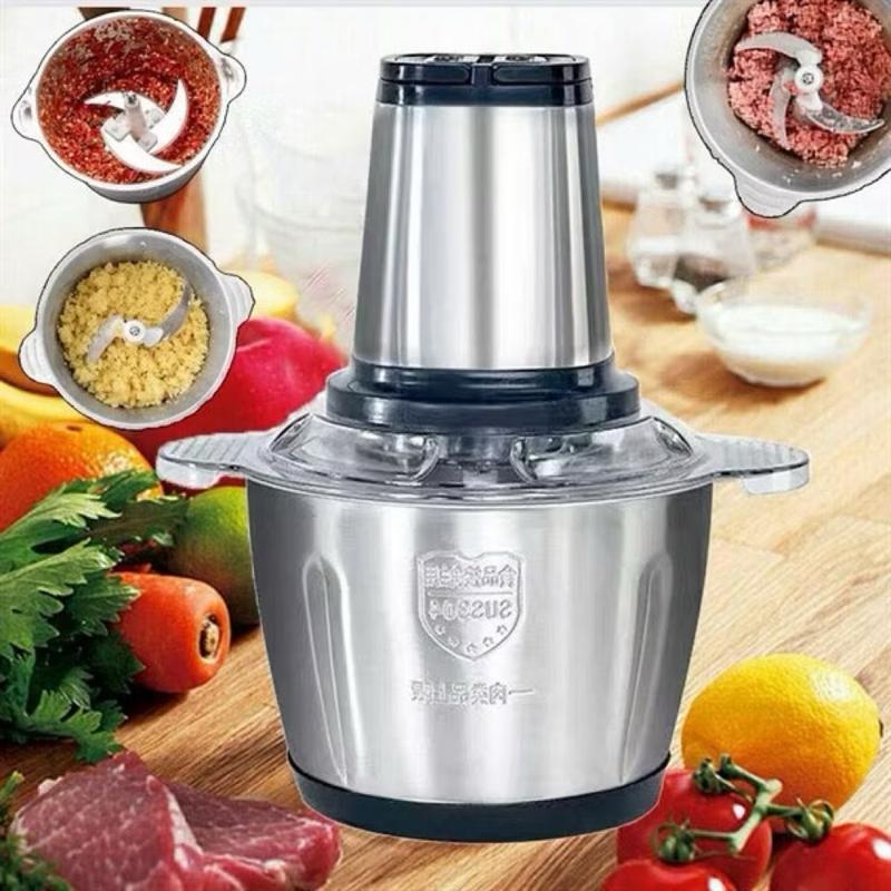 Máy xay thịt mini đa năng xay tỏi ớt xay thịt, máy xay sinh tố thịt xay nước ép…