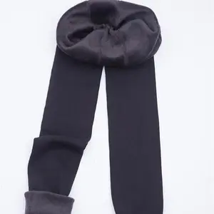 CELANA LEGGING TEBAL HITAM/LEGGING BAHAN FLEECE Panjang Wanita Basic