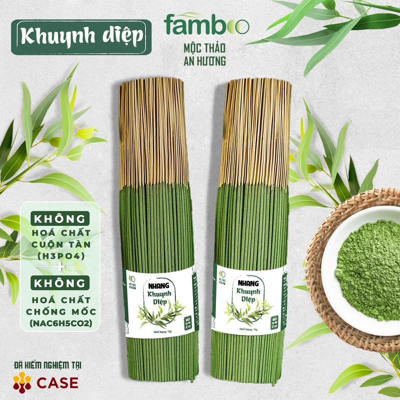 Nhang Khuynh diệp Mộc Thảo An Hương 20, 30, 40 cm thơm dịu | Nhang thơm thờ cúng