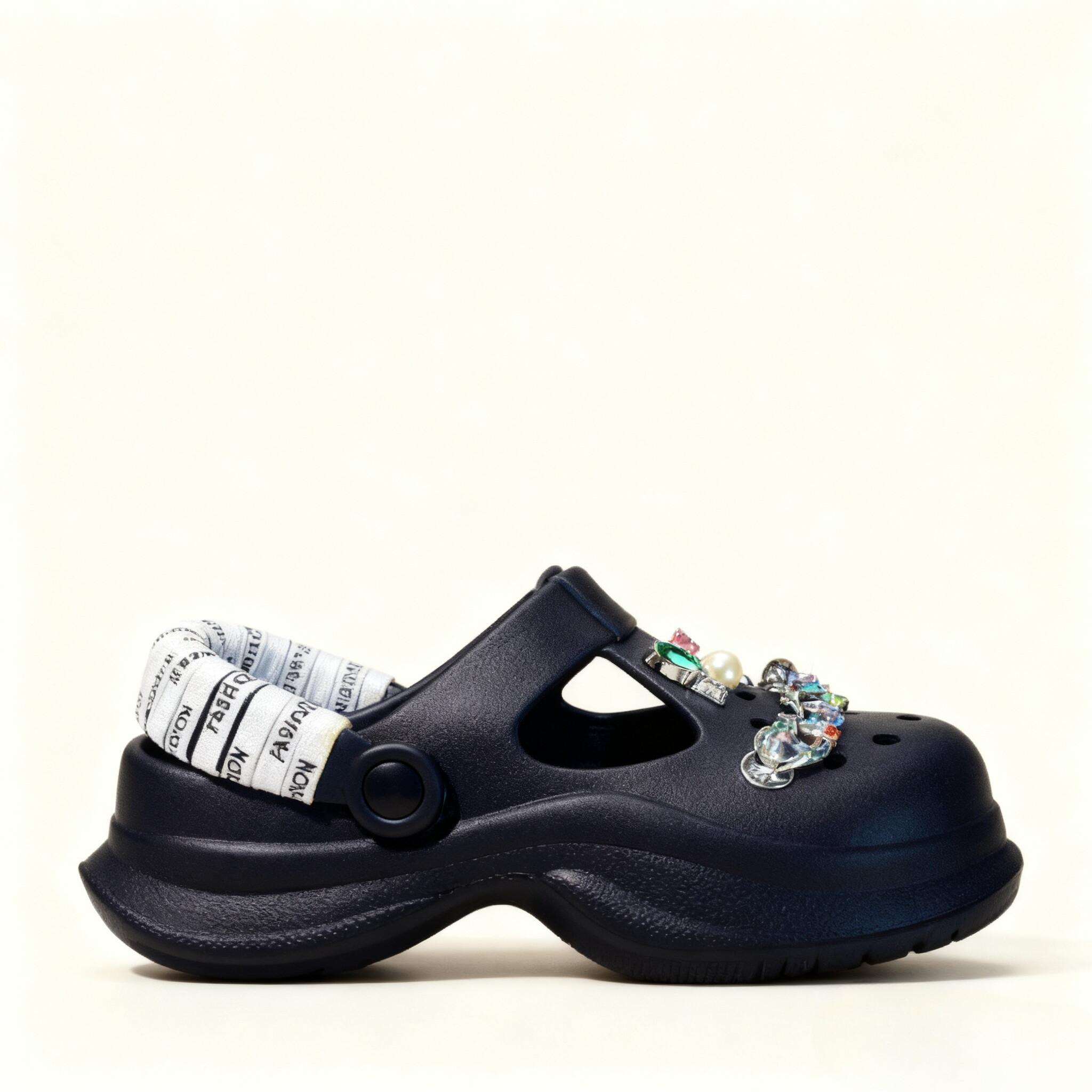 [Sunlight] DIY Sandal Wanita Baim Tinggi 6cm Sandal Fuji Wanita Clog Cewek Casual FashionKorea Kekinian Sendal Selop Unisex Kodok 532M