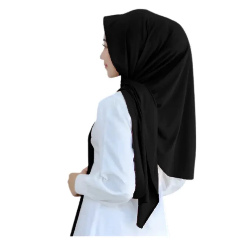 Pashmina Oval Inner 2In1 /  Pashmina Instan Jersey Menutup Leher / Pastan Dewasa 3