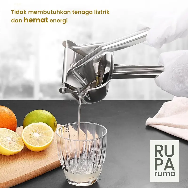 Alat Peras Jeruk Juicer Manual Tangan Perasan Buah Stainless Steel 0