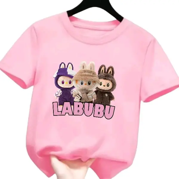 kaos atasan anak perempuan motif lucu yang lagi viral atasan anak cewek bahan katun Fashion 2