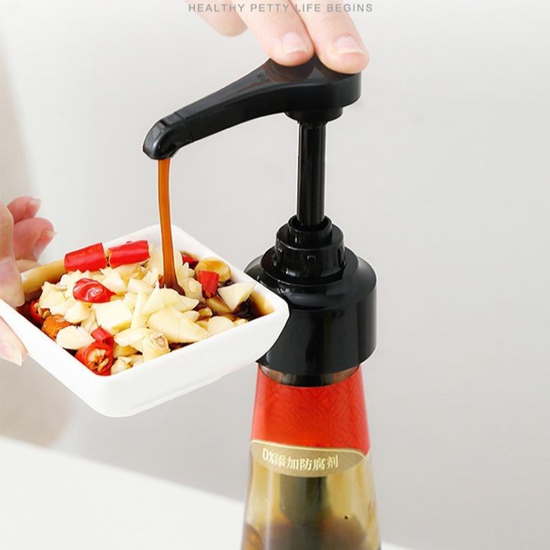 Bơm Xi-rô, Bơm Chai Vòi Phun Áp Lực Nước Sốt Thay Thế, Bơm Kem Dưỡng Da Cho Cà Phê, Gia Vị Nhà Bếp, Chất Lỏng 2