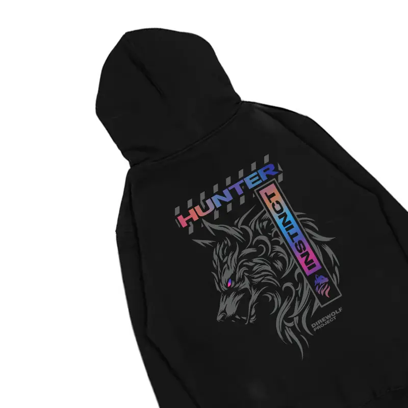 NASA IDOL Hoodie Reflektif Bercahaya Atasan Oversize Pria Hitam Dewasa Distro  Keren Premium E011 2
